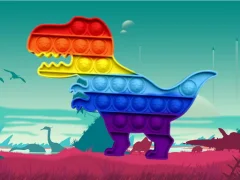 Dinosaur Pop It Jigsaw — لعبة مجانية اون لاين