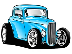 Hot Rod Coloring — free online game