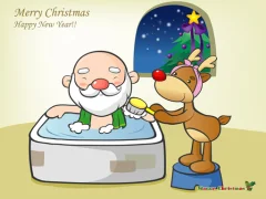 Xogo Funny Christmas Puzzle en liña