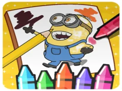 游戏Coloring Minion Раскраска Миньон在线