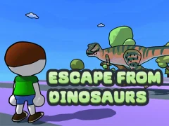 Гаме Escape From Dinosaurs онлајн