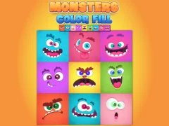 Logħba Monsters Color Fill onlajn