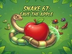 Игра Snake 67 Save the Apple онлајн