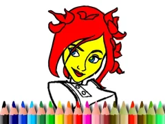 Back To School: Cute Girl Coloring — free online game