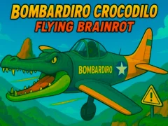 Bombardiro Crocodilo Flying Brainrot