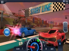 Xogo Fast Line Furious Car Racing en liña