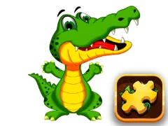 Spel Aligator Puzzle på nätet