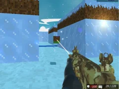 Blocky Swat Shooting Iceworld Multiplayer — لعبة مجانية اون لاين