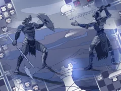 Jwèt Dungeon Chess sou entènèt