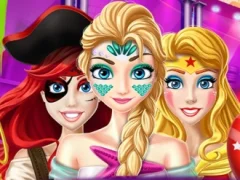 Halloween Princess Party เกมออนไลน์