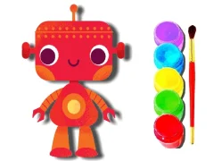 游戏Back to School: Robot Coloring Book在线
