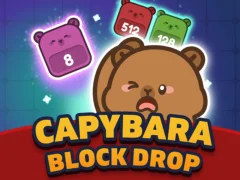Capybara Block Drop