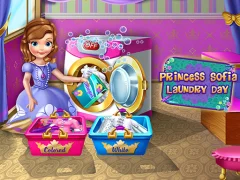 Xogo Young Princess Laundry Day en liña