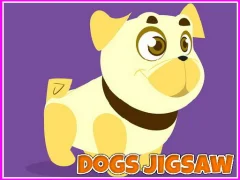 Xogo Dogs Jigsaw en liña