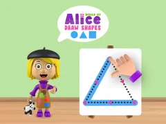 Jeu World of Alice Draw Shapes en ligne