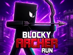 Lojë Blocky Archer Run në internet