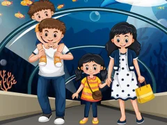 Day In Aquarium Hidden Stars — ücretsiz çevrimiçi oyun