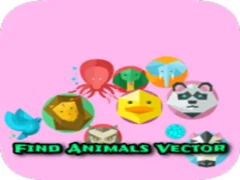 Igra Find Animals Vector spletu