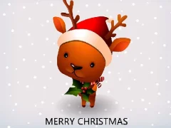Xogo Christmas Reindeer Differences en liña