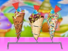 Xogo Homemade Ice Cream Cooking en liña