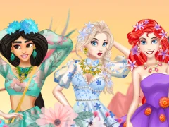 Floral Outfit For The Princess เกมออนไลน์