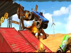 Monster Truck Impossible Track Plane Simulator — لعبة مجانية اون لاين