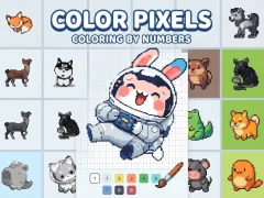 Color Pixels Coloring By Numbers — bezplatná online hra