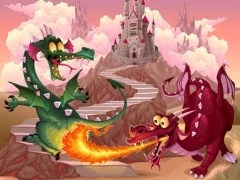 Spil Fairy Tale Dragons Memory online