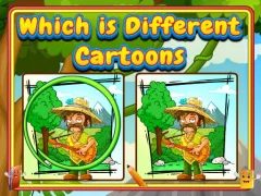 Igra Which Is Different Cartoon spletu