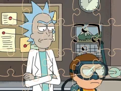 Xogo Rick and Morty Jigsaw en liña