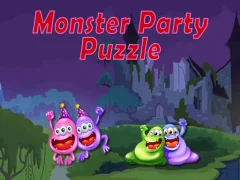Spill Monster Party Puzzle online