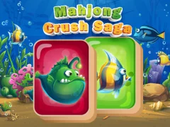 Mahjong Crush Saga — لعبة مجانية اون لاين