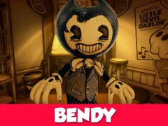 Bendy and the Ink 3D Game — bezmaksas tiešsaistes spēle