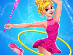 Gymnastic SuperStar Girls Dress Up เกมออนไลน์