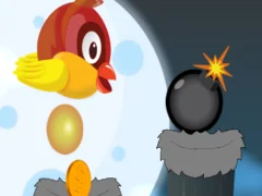 Flappy Egg Drop — bezmaksas tiešsaistes spēle