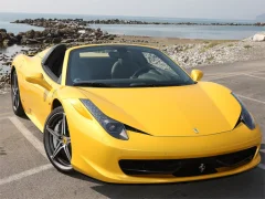 Ferrari 458 Spider Slide — لعبة مجانية اون لاين