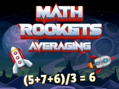 Spel Math Rockets Averaging på nätet