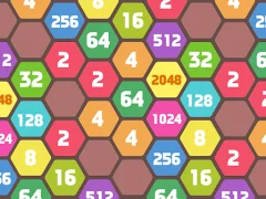 2048 Hexa Merge Block — لعبة مجانية اون لاين