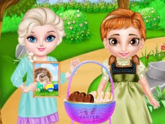 Spill Frozen Baby Happy Easter online