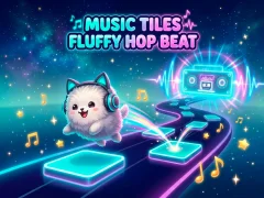 Hra Music Tiles Fluffy Hop Beat