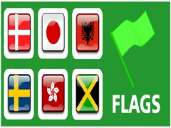 Igra Flags spletu