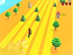 Xogo Infinite Bike Runner en liña
