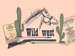 Igra Wild Wild West Memory spletu