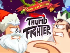 Logħba Thumb Fighter Christmas Edition onlajn