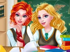 Princesses At Royal College — لعبة مجانية اون لاين