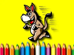 Гаме Back To School Coloring Book Donkey онлајн