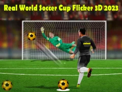 Real World Soccer Cup Flicker 3D 2023 — bezmaksas tiešsaistes spēle