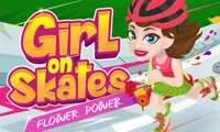 Igra Girl on Skates: Flower Power spletu