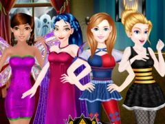 Xogo Royal Halloween Party Dress Up en liña