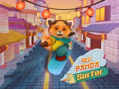 Xogo Red Panda Surfer en liña